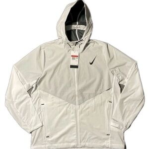 Nike AeroSwift Storm-Fit Aerogami Running Jacket White FZ9039-121 Men's Size S